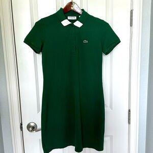 Lacoste Green Polo Dress